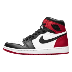 Retro high mid "Satin black toe"